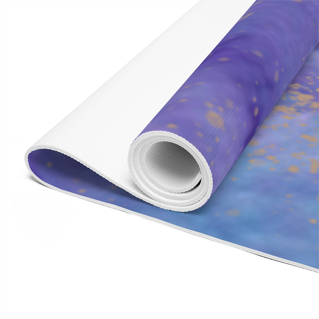 Light Upon Blooms Foam Yoga Mat