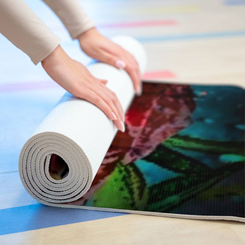 Risen Rose Foam Yoga Mat