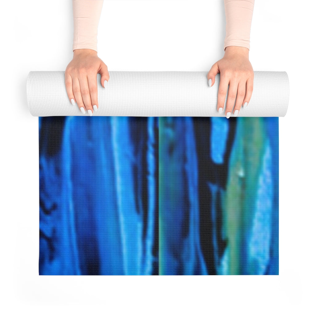 DBTS Electric Blue Foam Yoga Mat