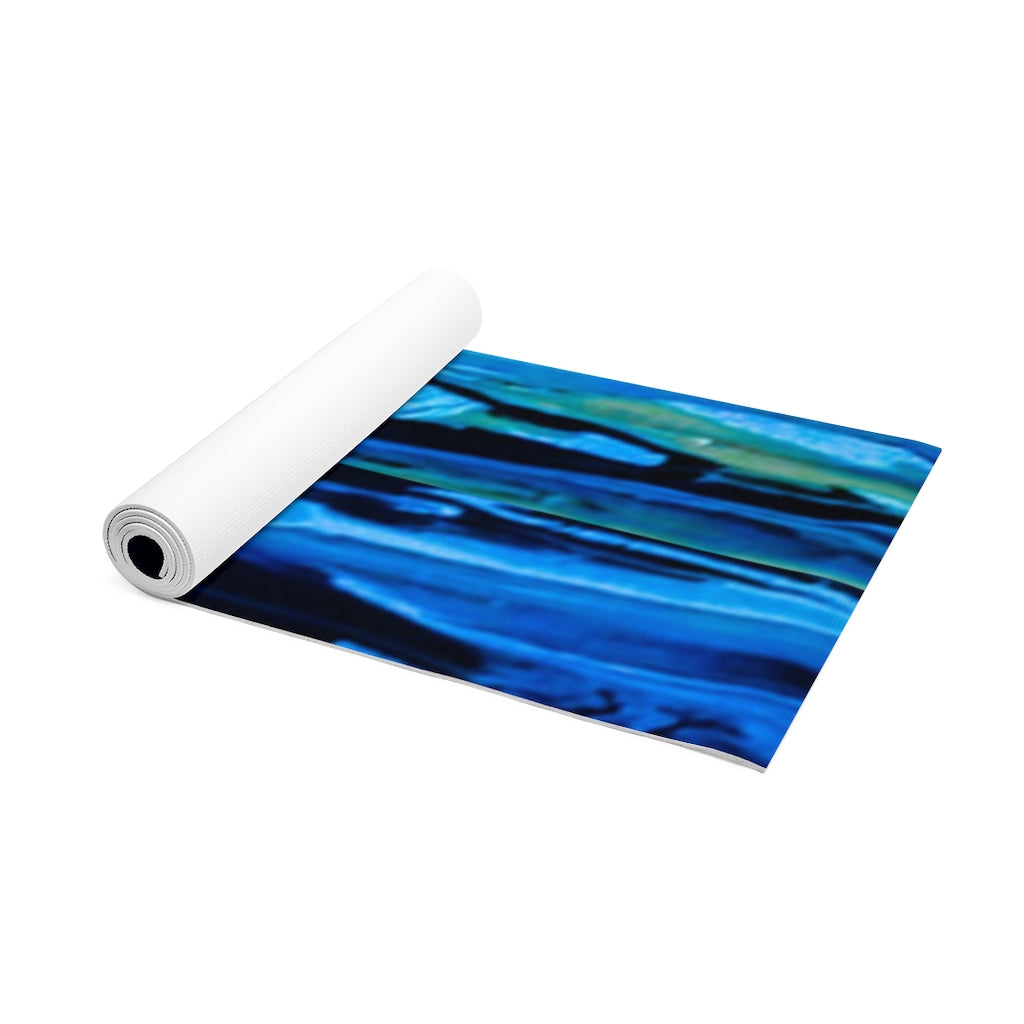 DBTS Electric Blue Foam Yoga Mat