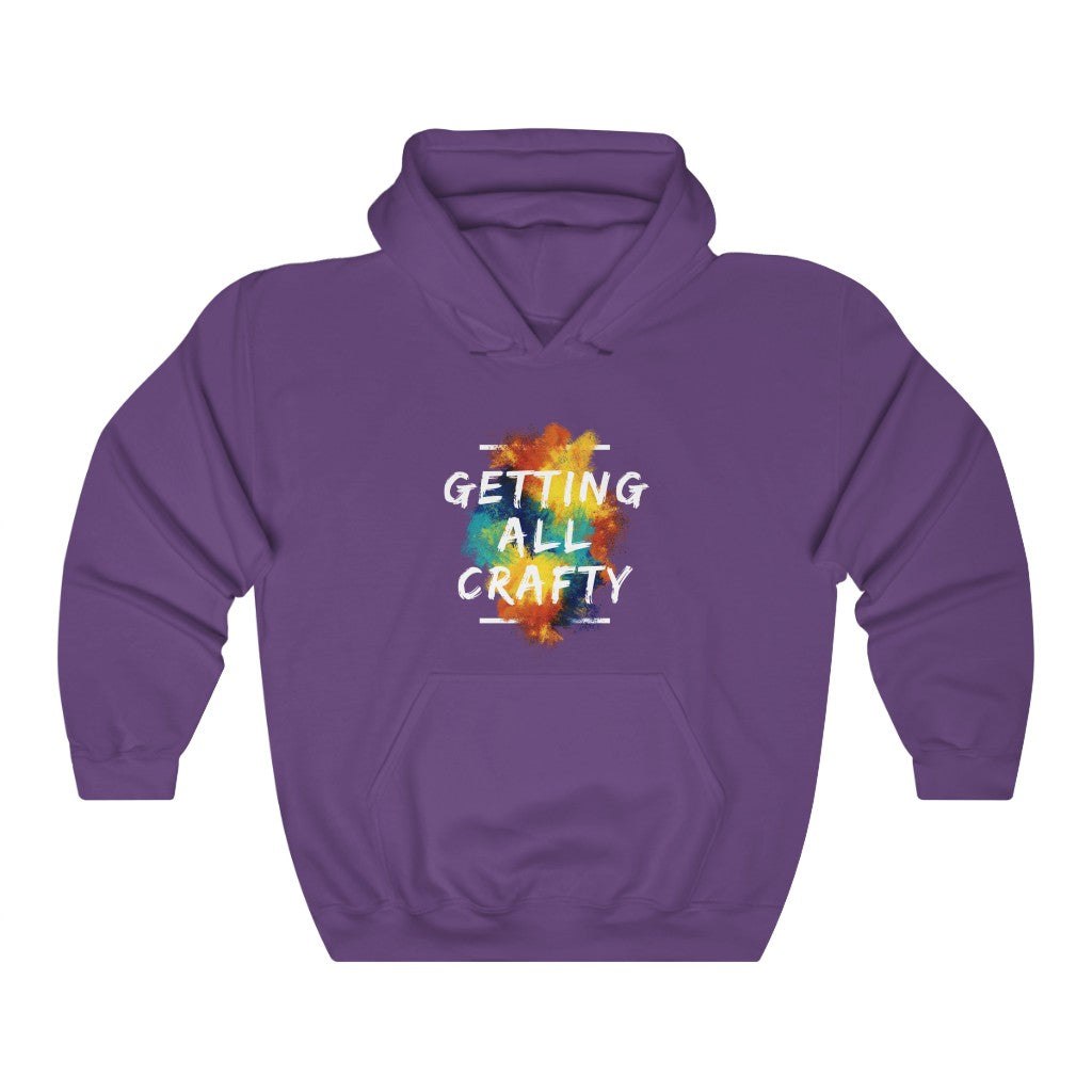 Getting All Crafty  Unisex Heavy Blend™ Hooded Sweatshirt