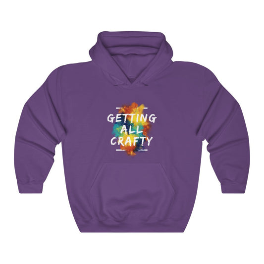 Getting All Crafty  Unisex Heavy Blend™ Hooded Sweatshirt