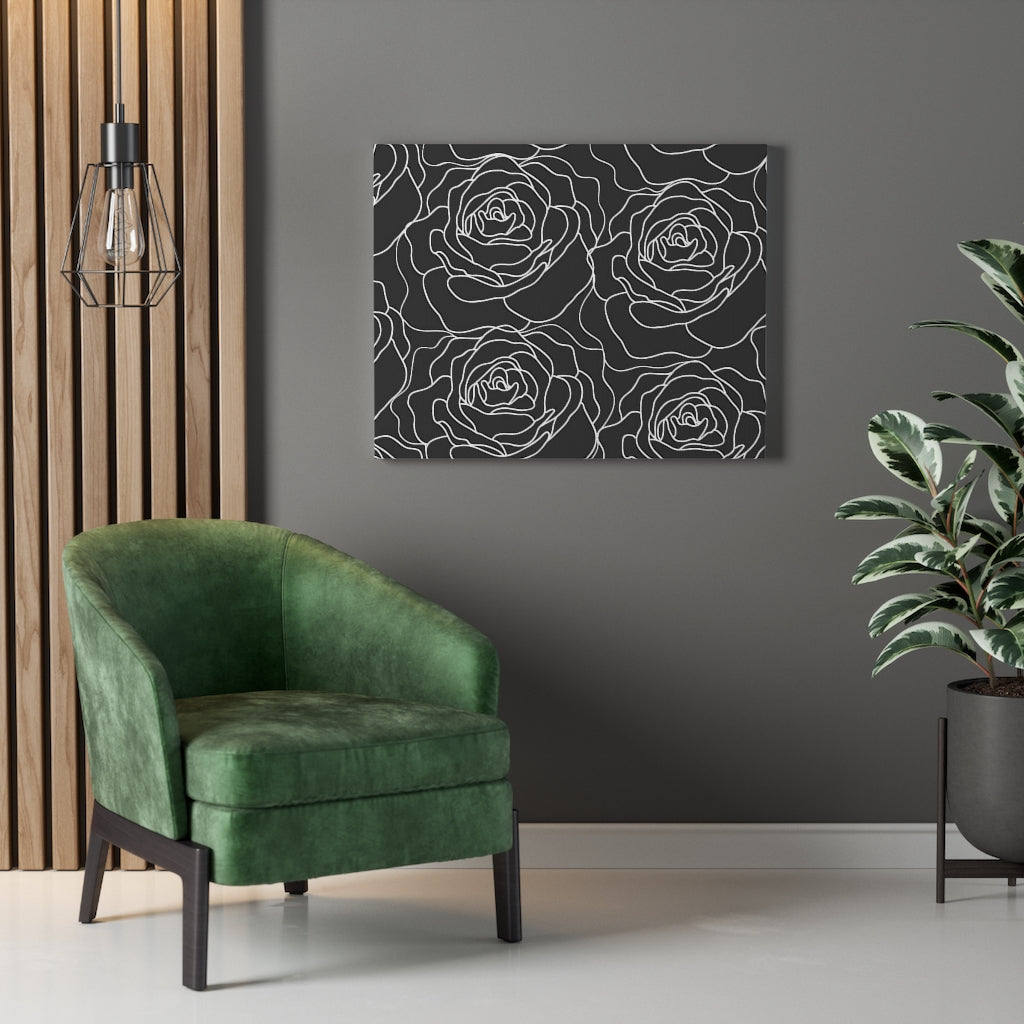 Rose Gallery Wrapped Canvas Print