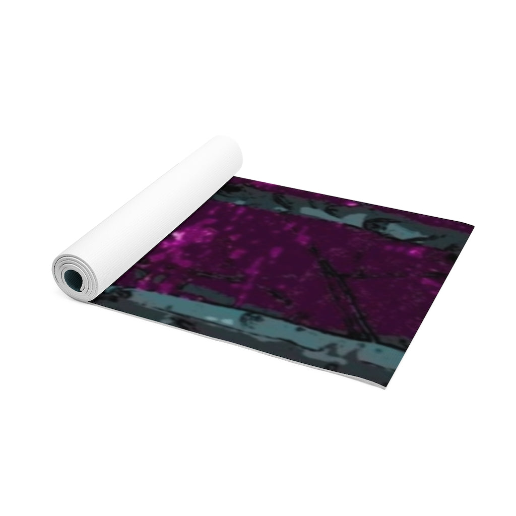 Fairy Forest Pink Foam Yoga Mat