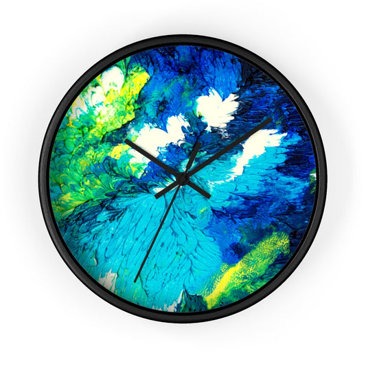 Transcendent Water Lily Wall clock