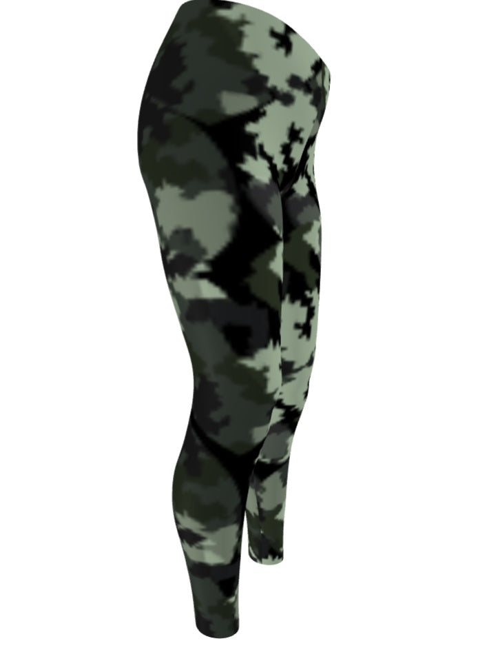 Mom Life Camo Leggings