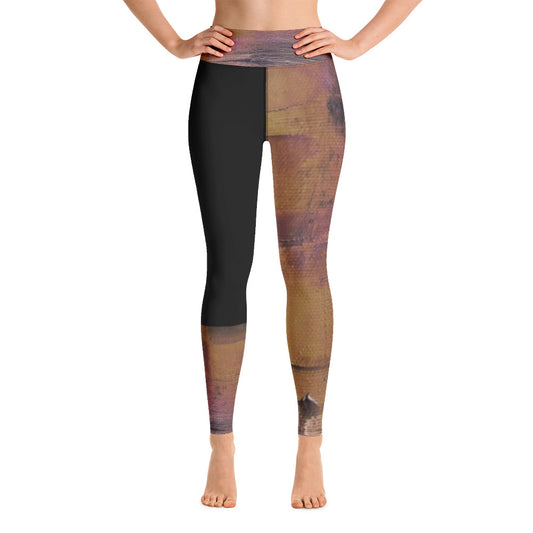 Water Sky Wind lll Handsewn Yoga Leggings