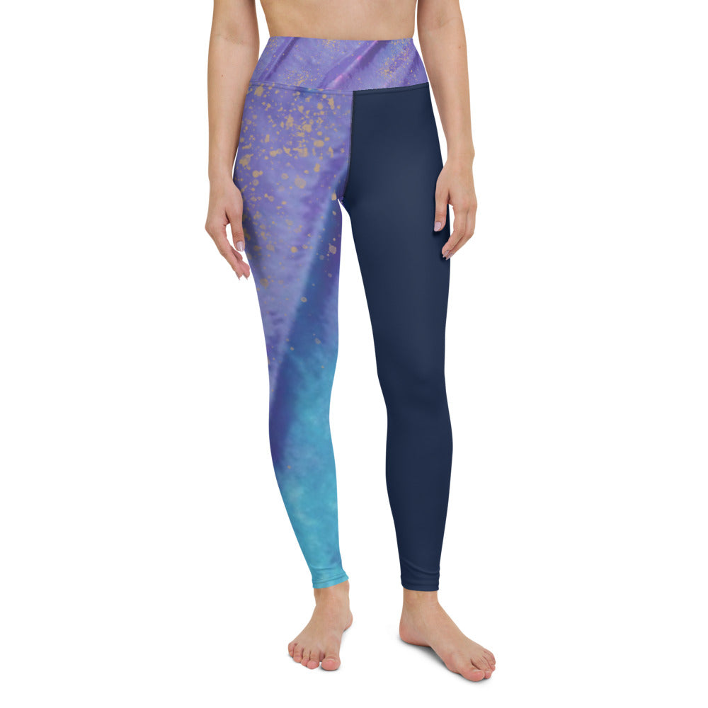 Light Upon Blooms Yoga Leggings