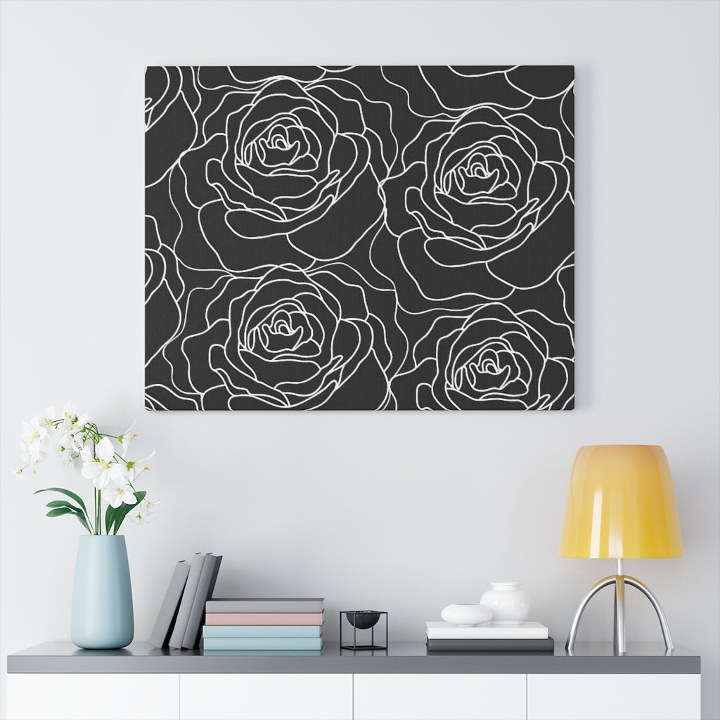 Rose Gallery Wrapped Canvas Print